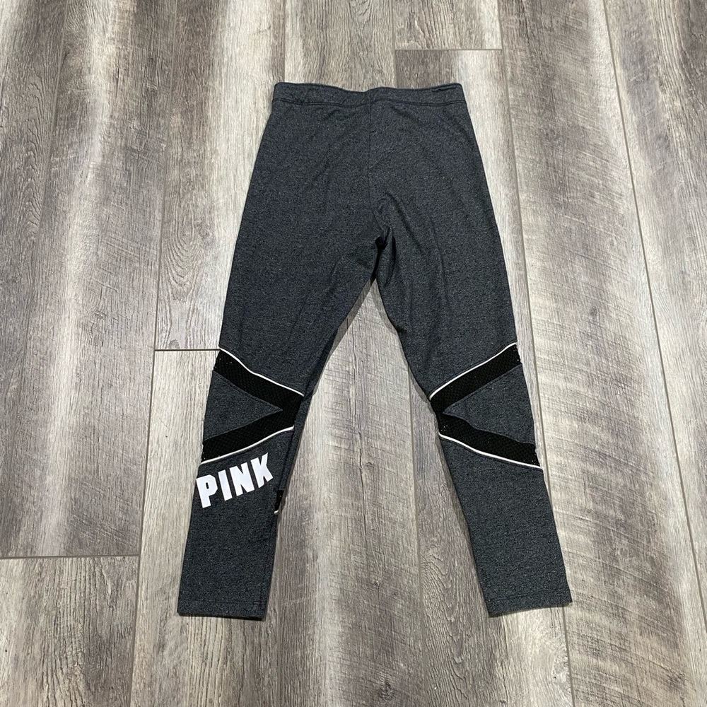 VS Grey Mesh Leggings